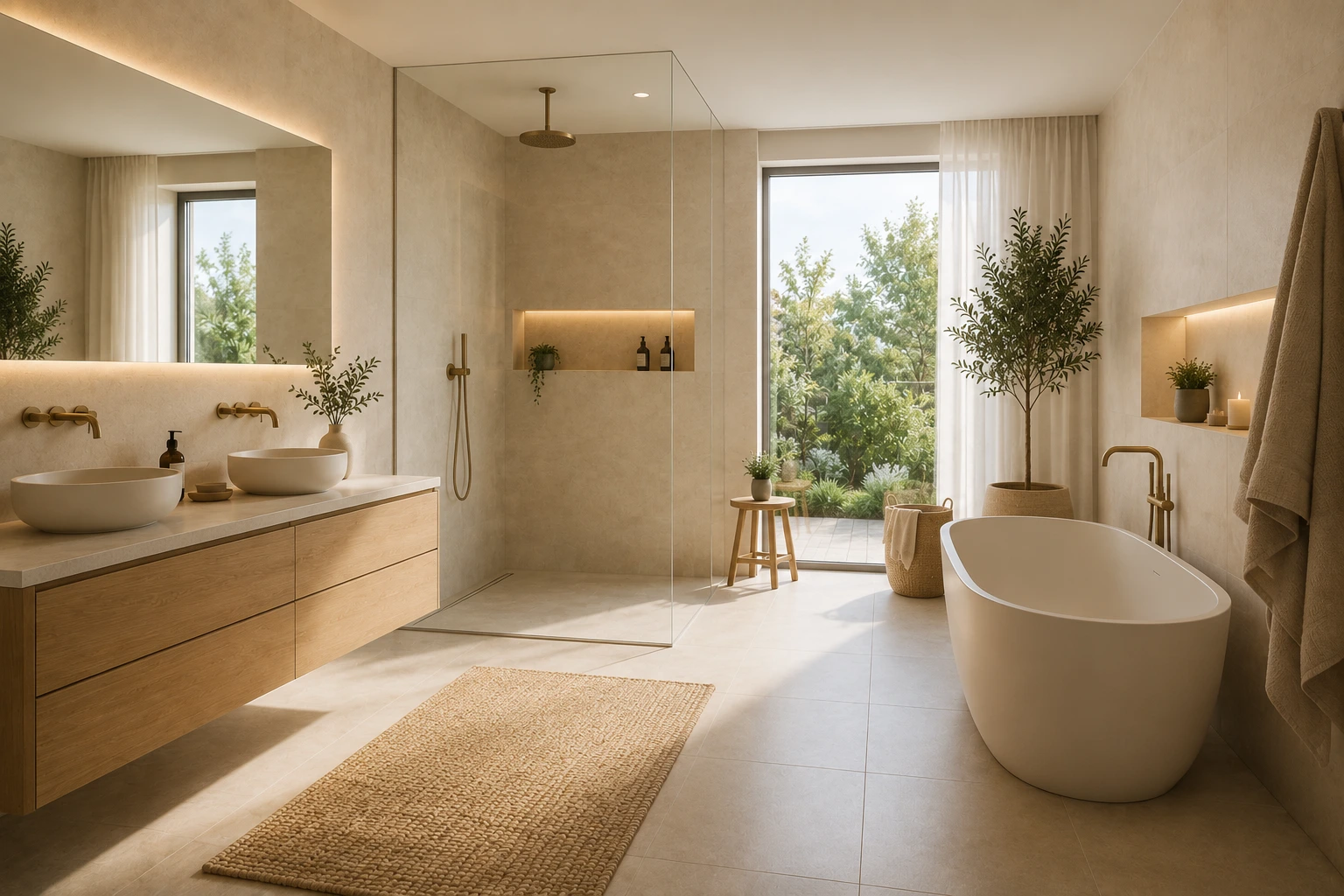 Salle de bain élégante